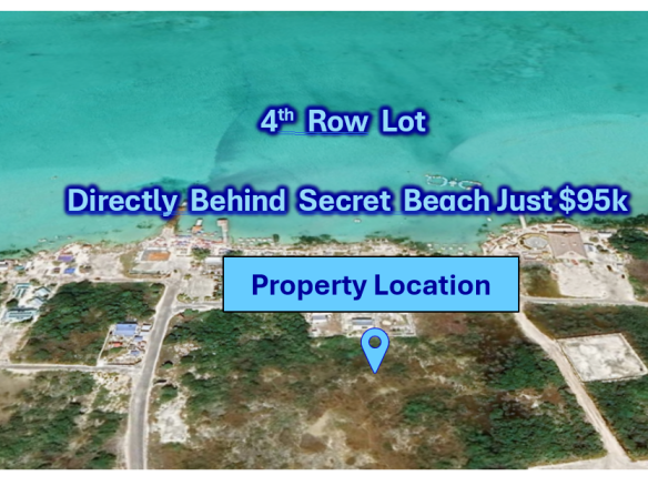Aeiral view of property in Secret Beach