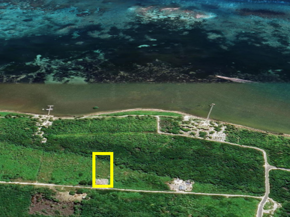Breathtaking, unobstructed panoramic view of the blue Caribbean Sea taken directly from the Habaneros property.