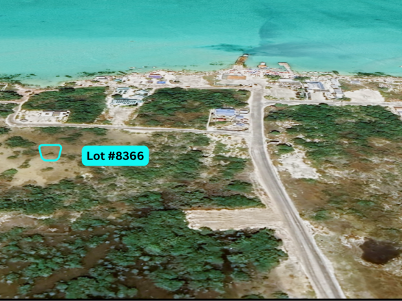 View from land for sale in Belize looking out over the Caribbean Sea at Secret Beach